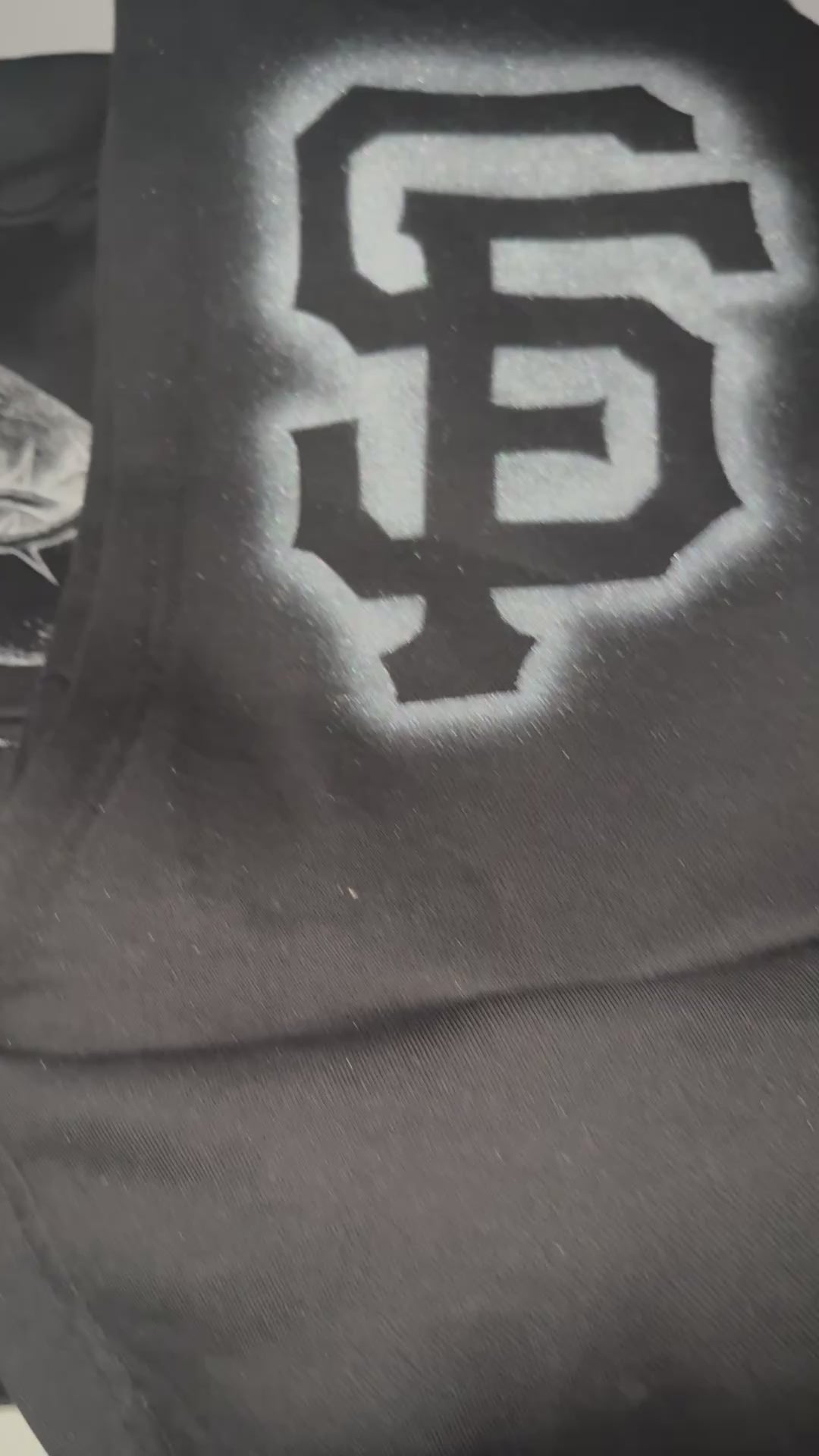 SF LOGO FFL BLACK HOODIE